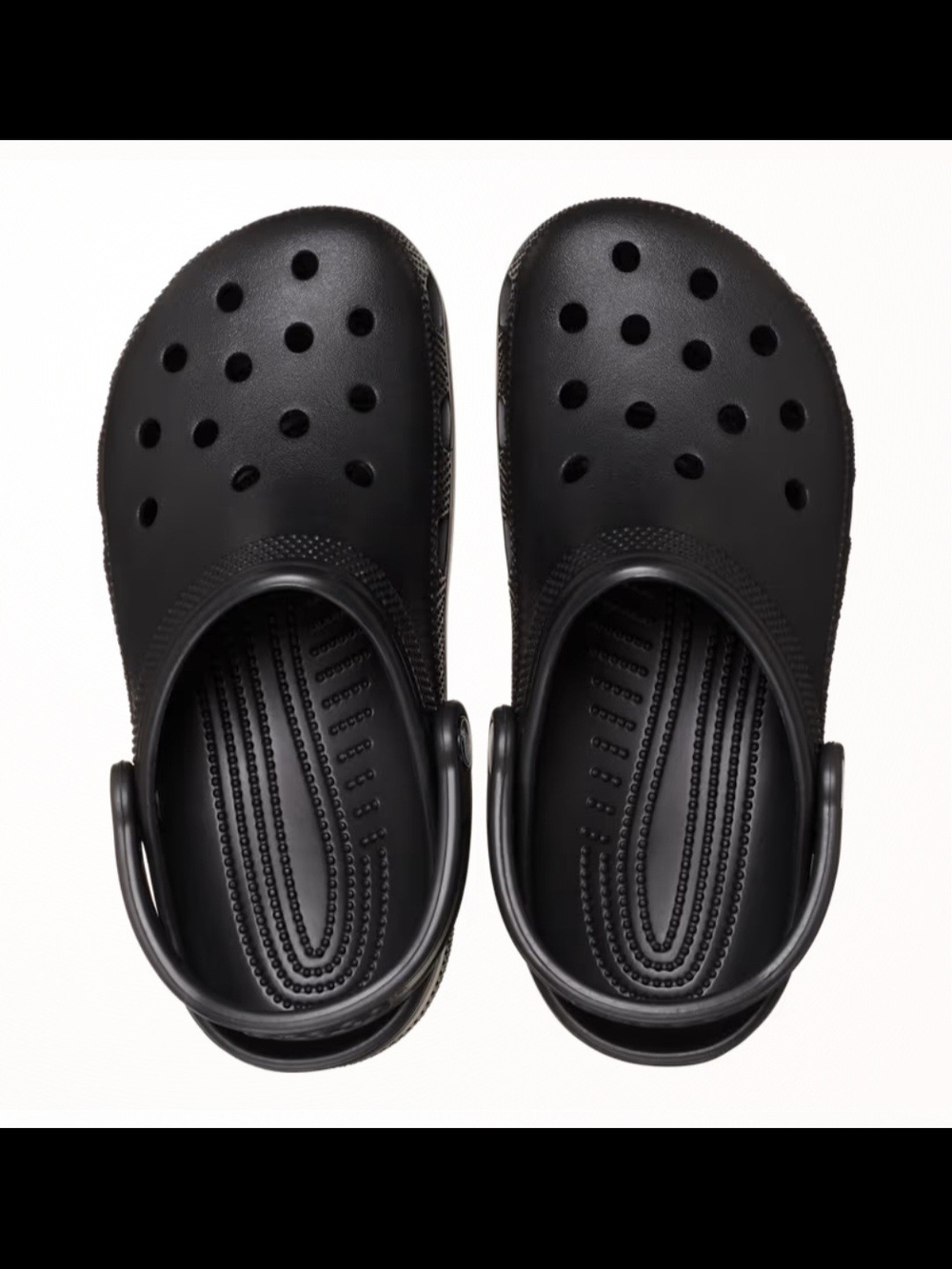 Black Cushion-Comfort Clogs W7/M5